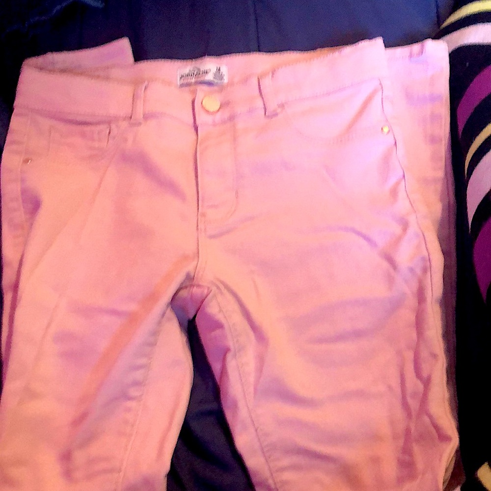 Jordache super skinny 14 girls jeans light pick with rose gold - Picture 1 of 2